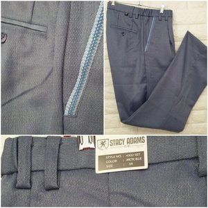 NWT Stacy Adams 4302 Slacks Men's 34x34 Pleated